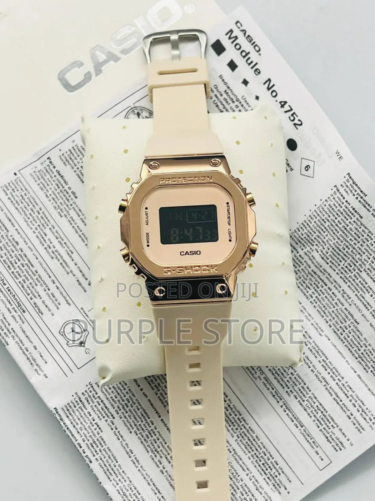 Casio Gshock Digital Metal Head Watch