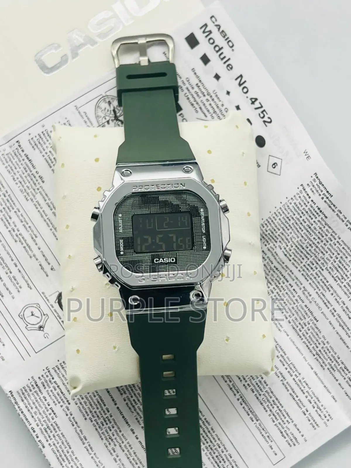 Casio Gshock Digital Metal Head Watch