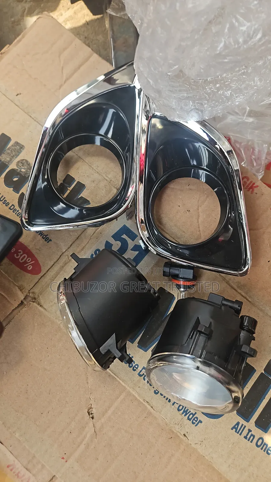 Foglamp and Chrome for Venza 2013/2015