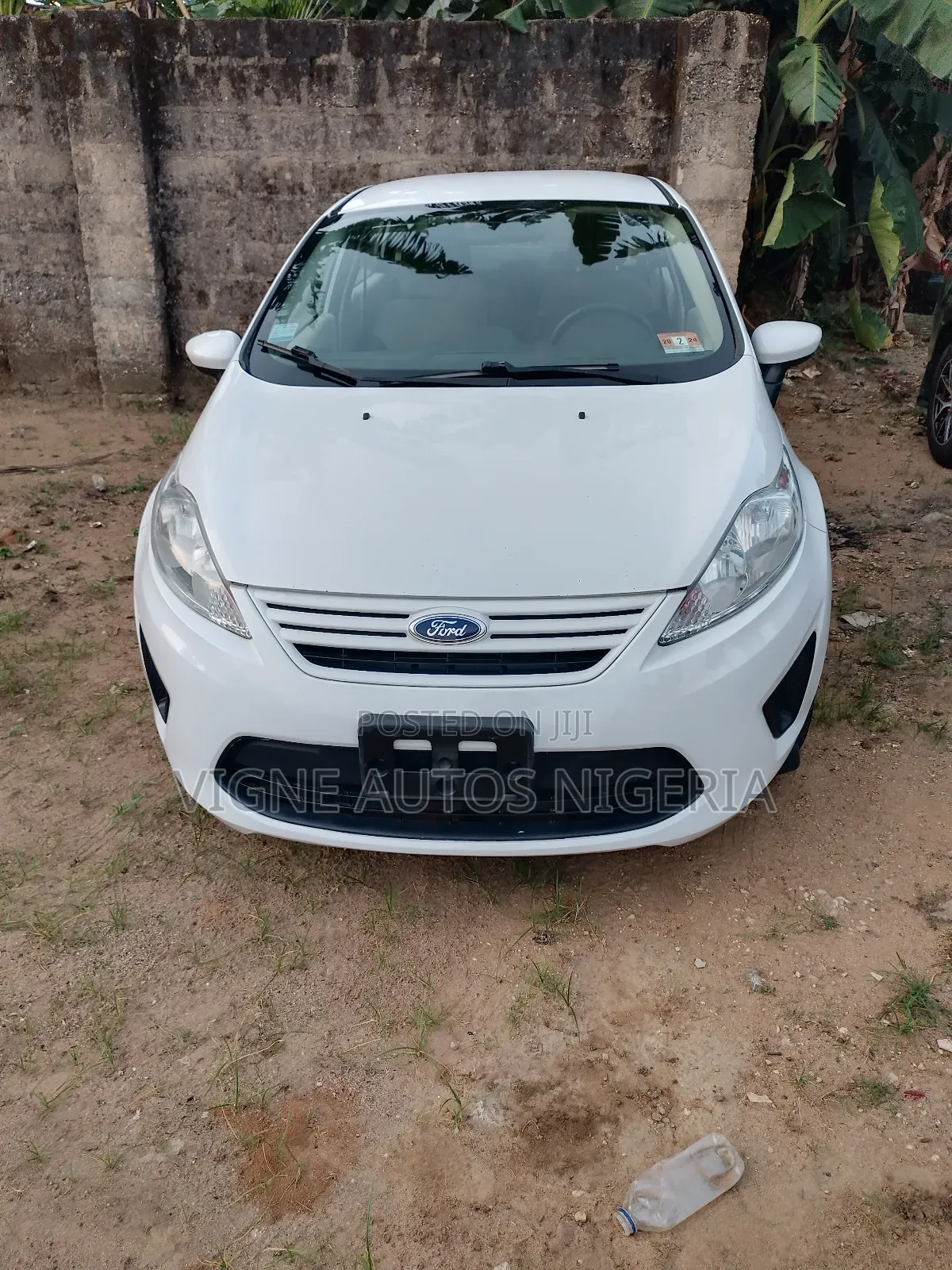 Ford Fiesta S Sedan 2013 White