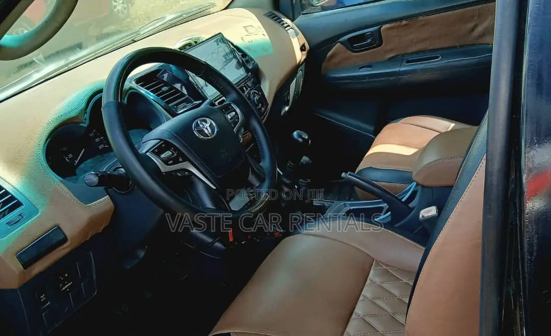 Black Toyota 2020 Hilux for Escort and Security Hire