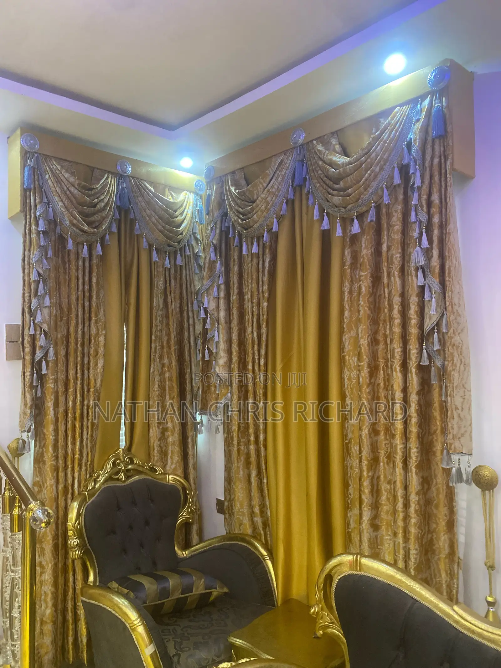 High Quality Luxury Royal Turkish Curtains Good Making