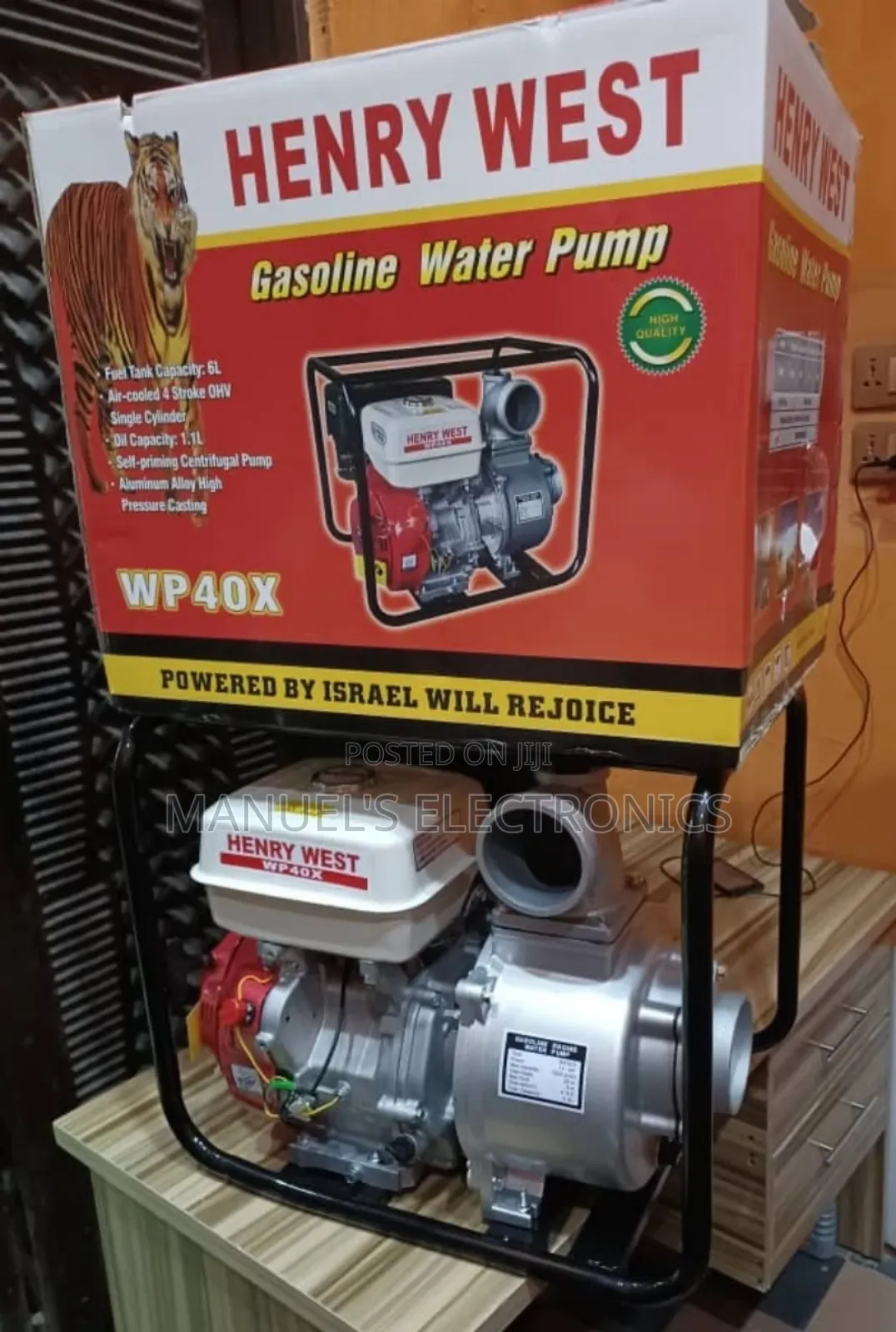 Henry West 40x Water Pump Still Available