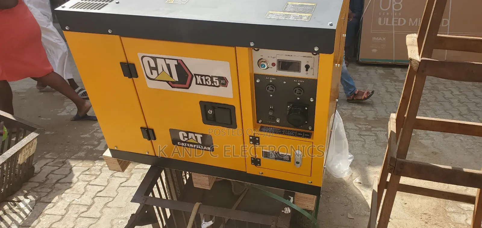 Cat 13.5kva Diesel Generator Soundproof 100%Copper Wire