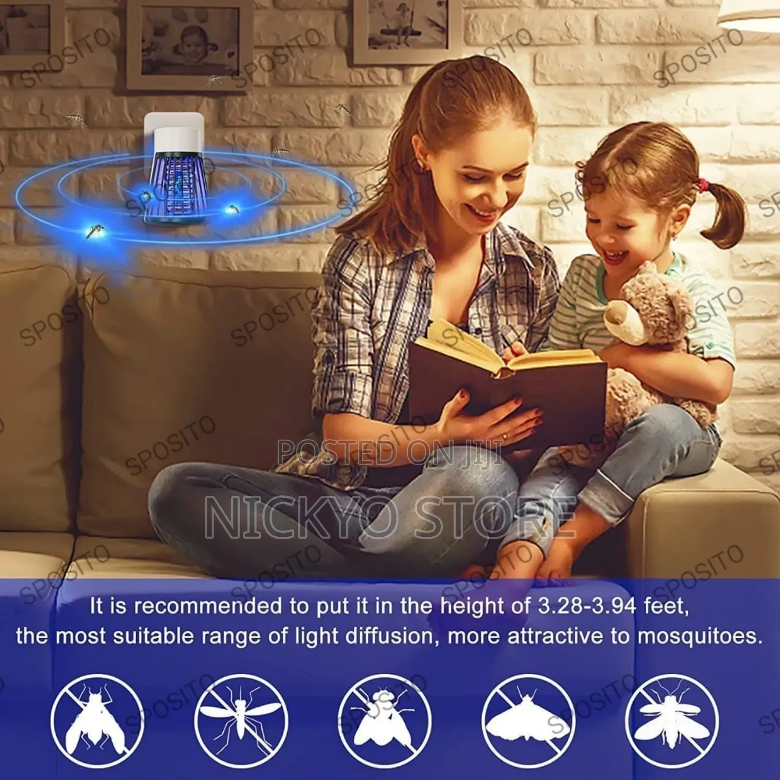 Mosquito Insect Bug Zapper Trap Killer