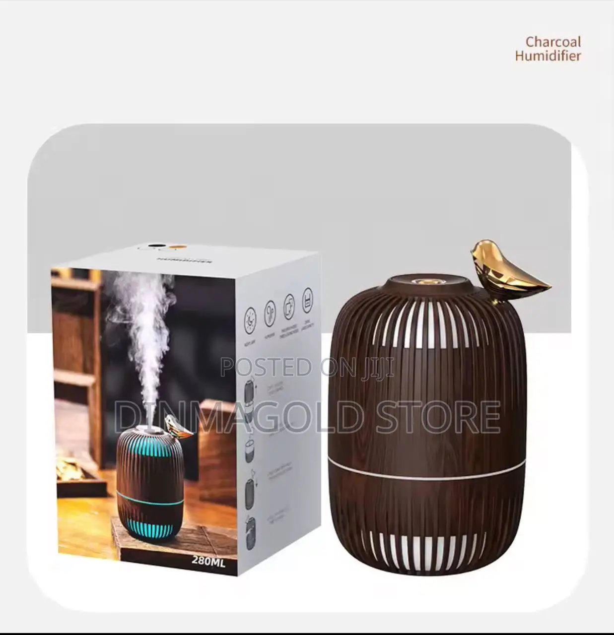 New Humidifier Light Retro Birdcage