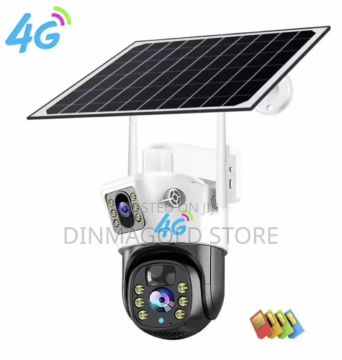 Rotational Solar Powered 4G Intelligent Wireless Camera