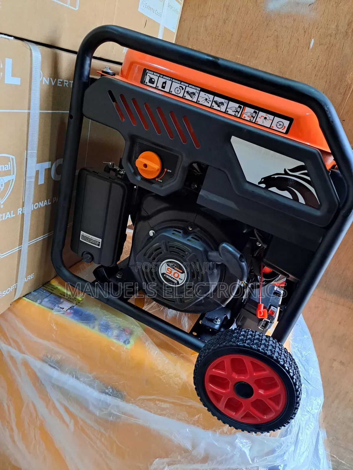 BEAUTIFUL Kemage 5.5kva Inverter Petrol Gen Low Fuel Consump