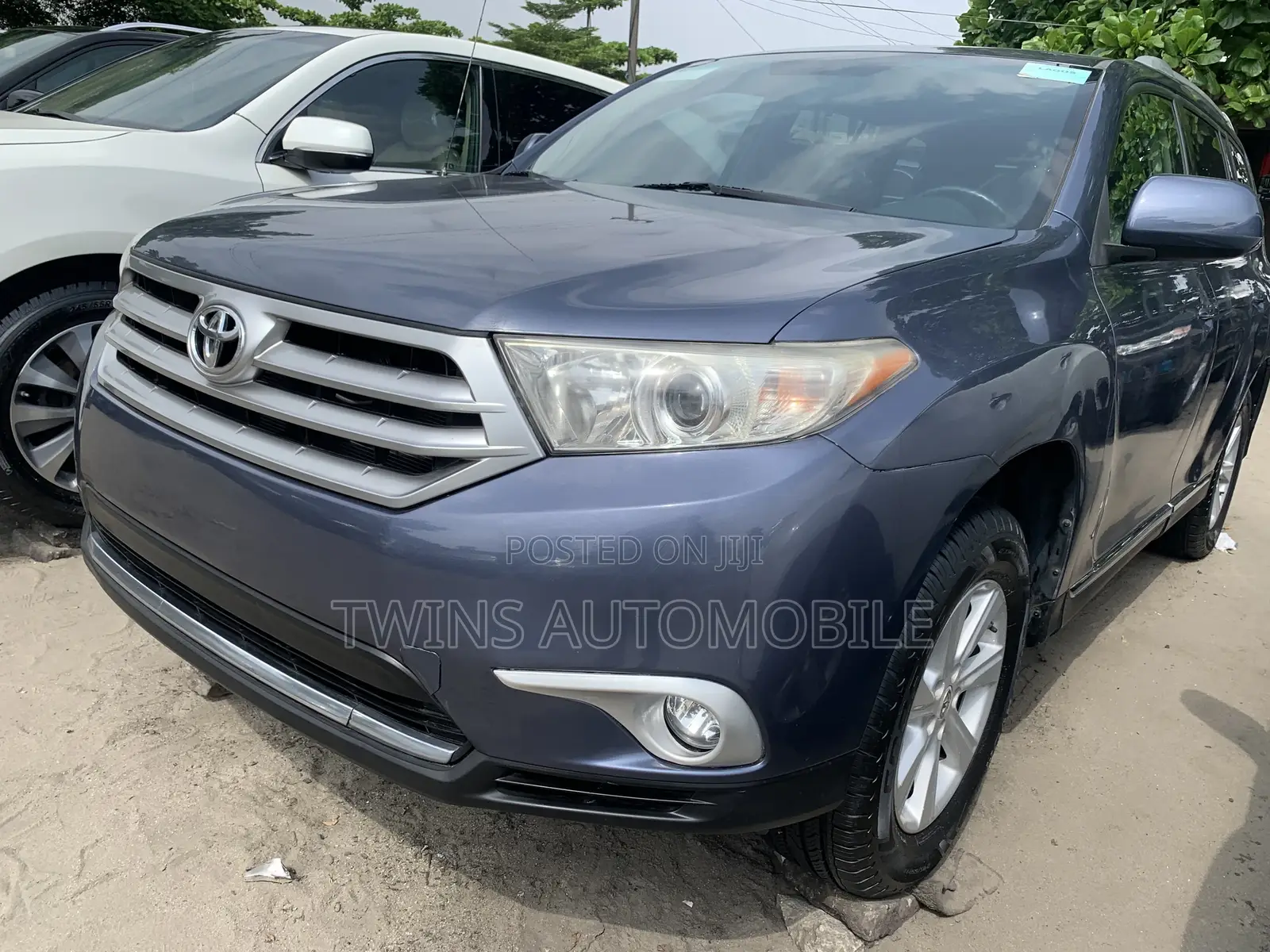 Toyota Highlander Limited 2012 Blue