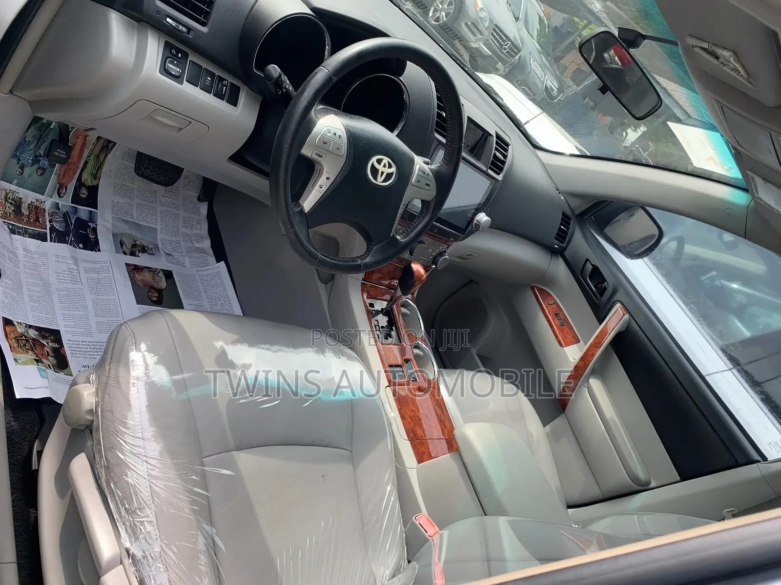 Toyota Highlander Limited 2012 Blue