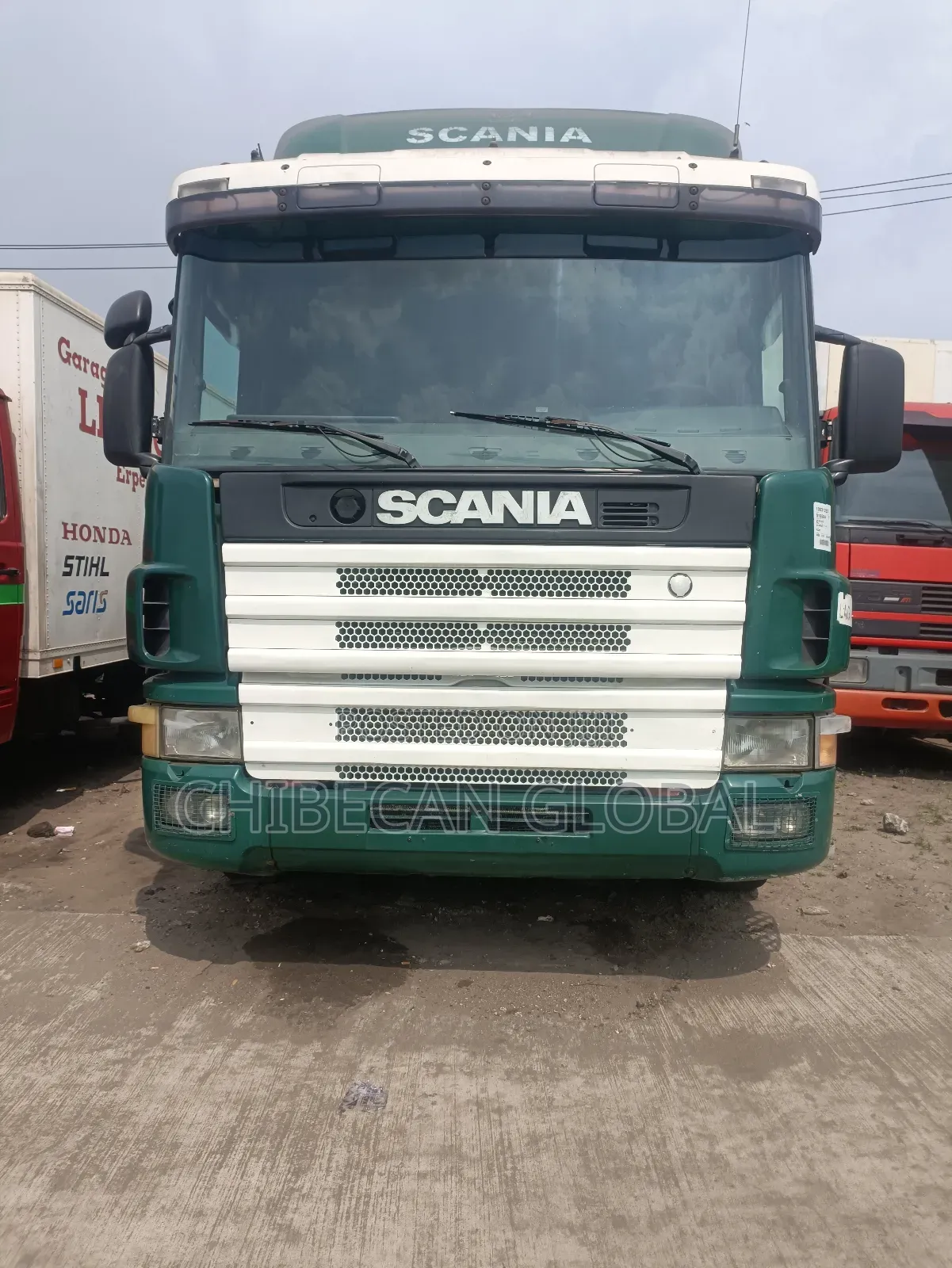 Scania 113 Truck 8 Tyres 2005 White