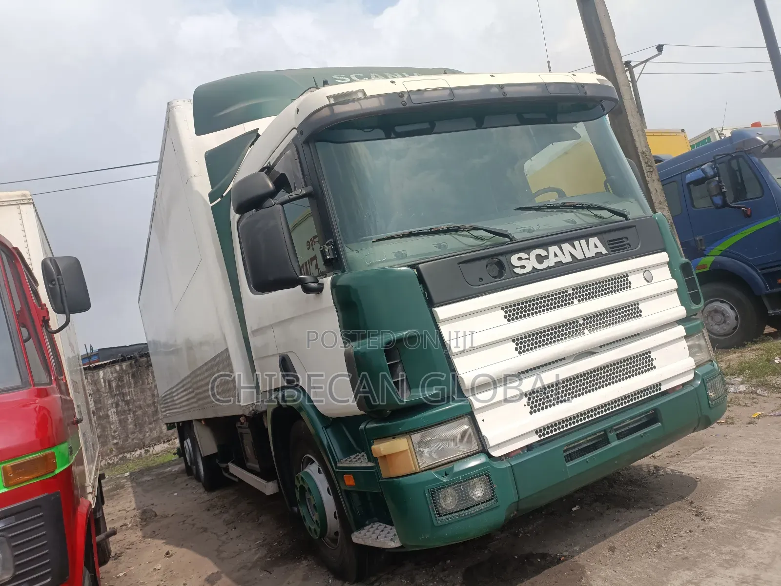 Scania 113 Truck 8 Tyres 2005 White