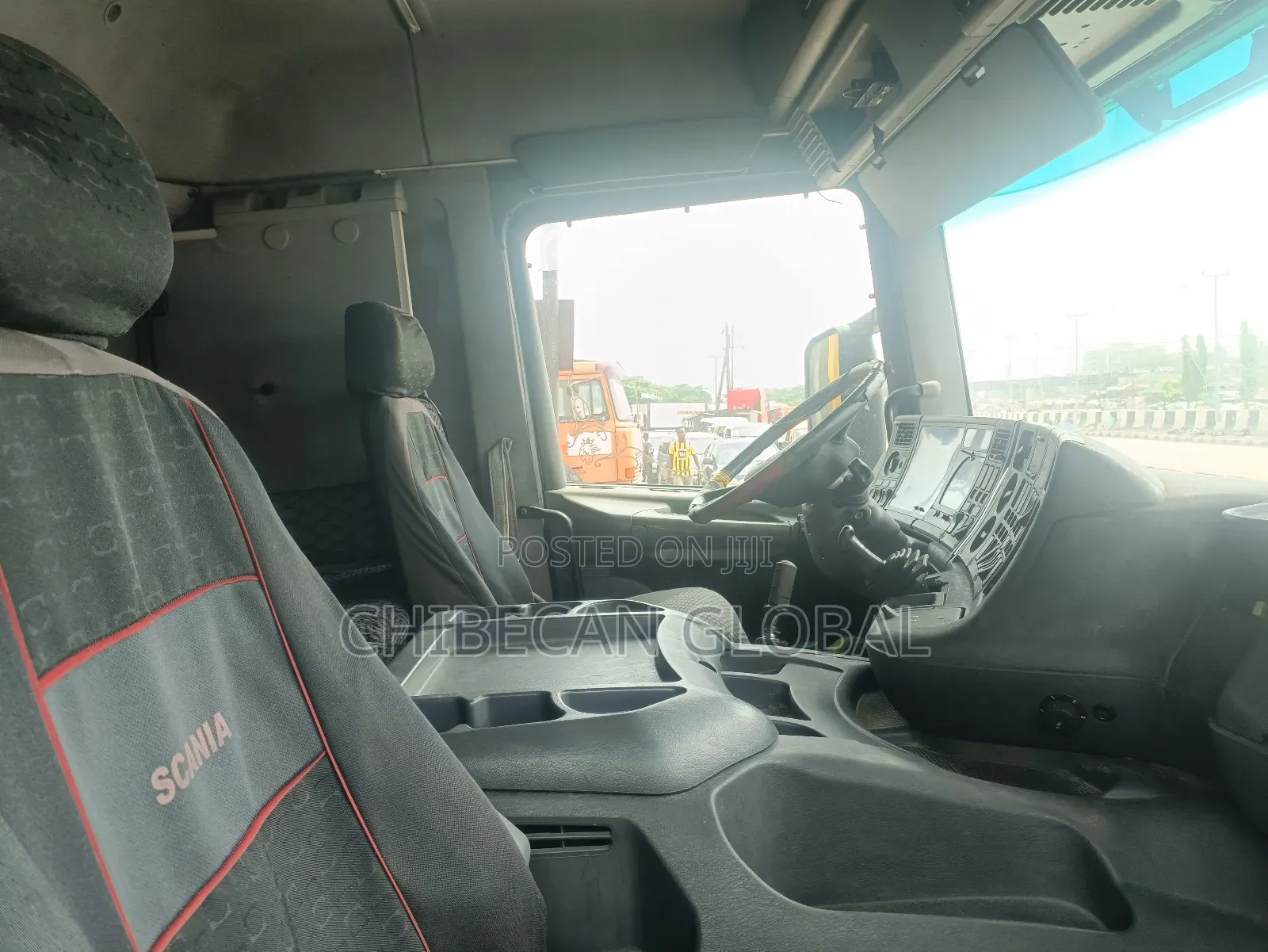 Scania 113 Truck 8 Tyres 2005 White