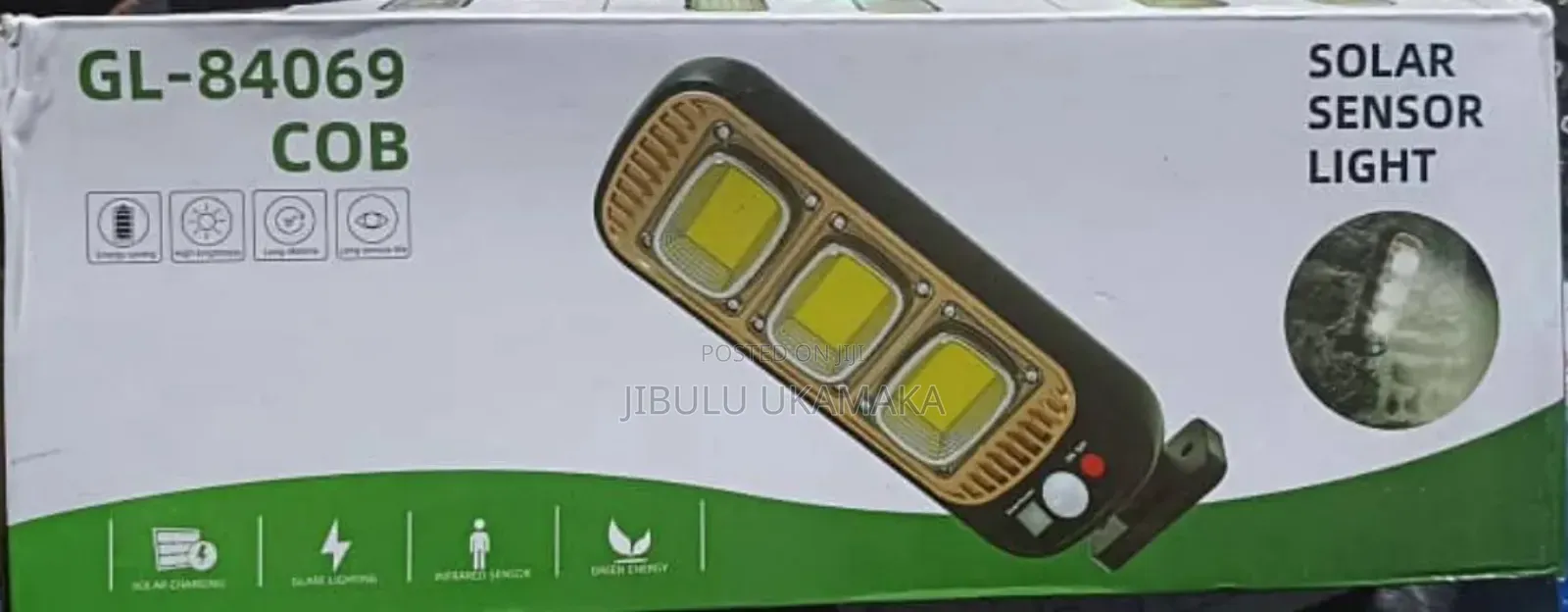 Sensor Solar Rechargeable Street Light