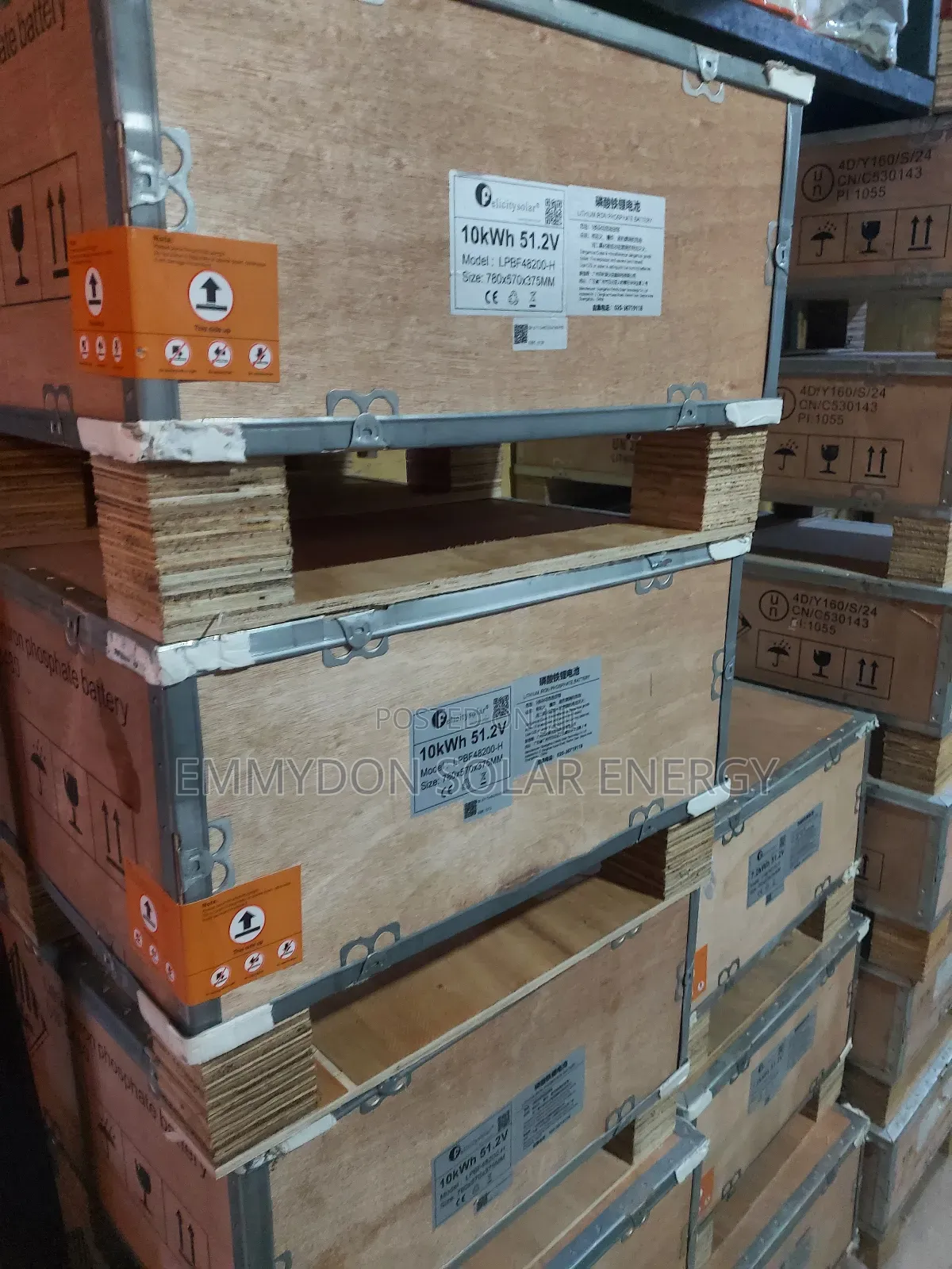 Original Felicity Lithium Iron Battery 10kwh 51.2V