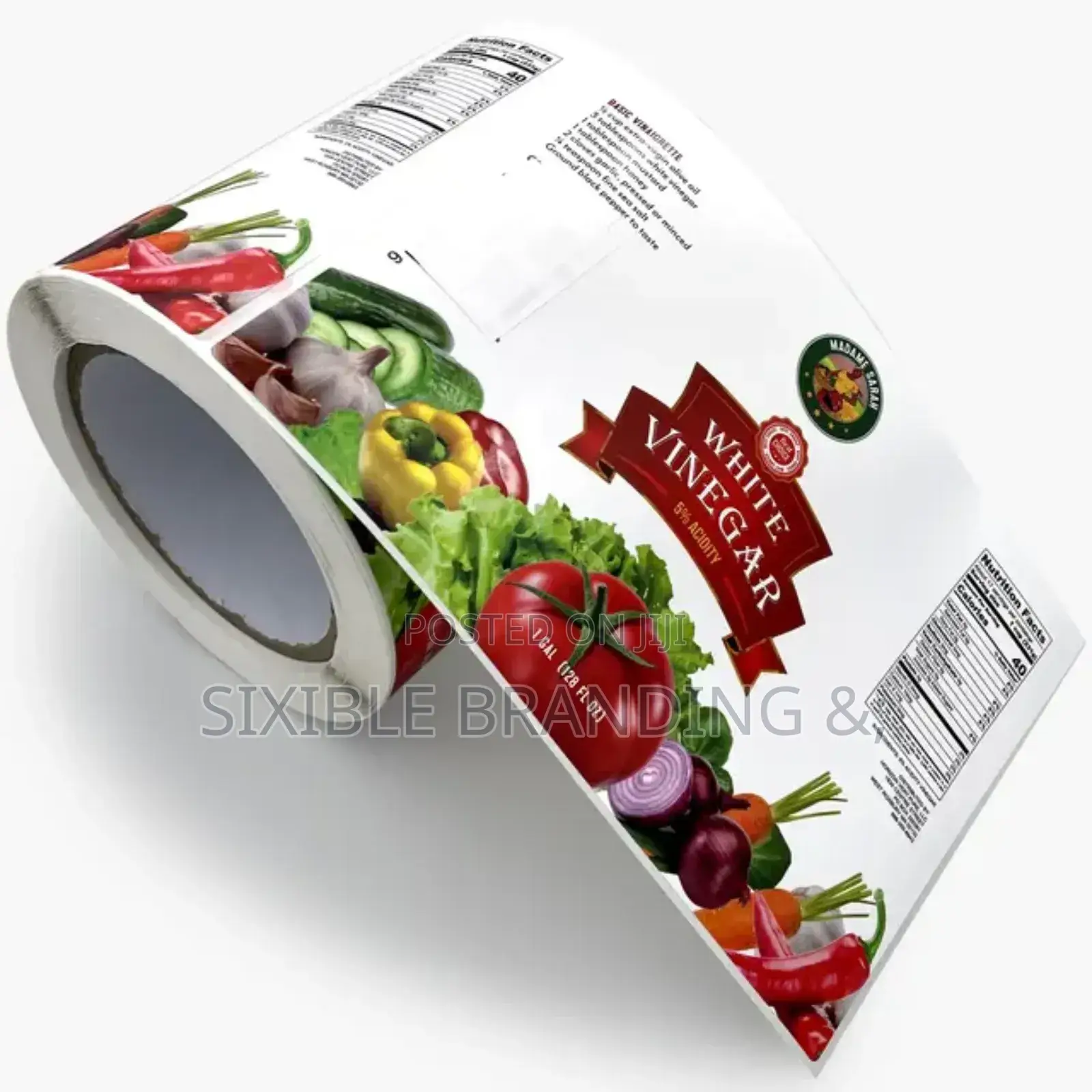 Sticker Printing Product Label