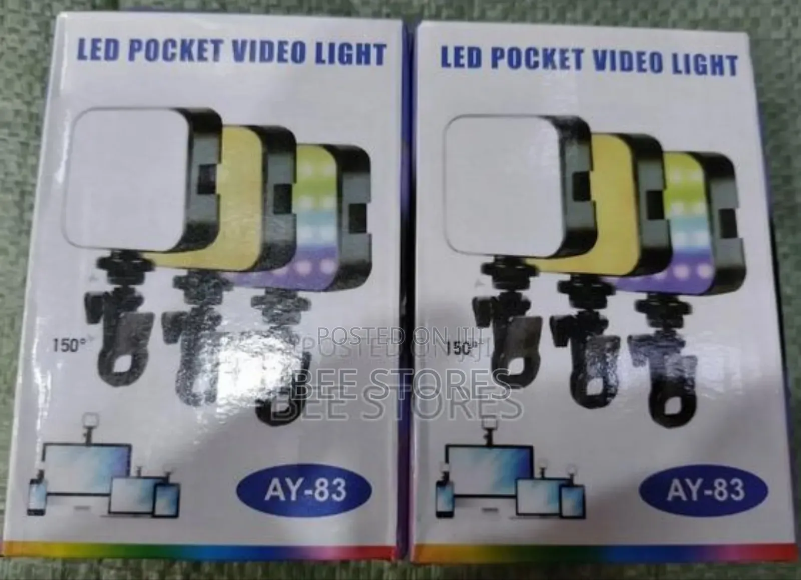 RGB Rechargeable Mini Influencer Video Selfie Ring Light