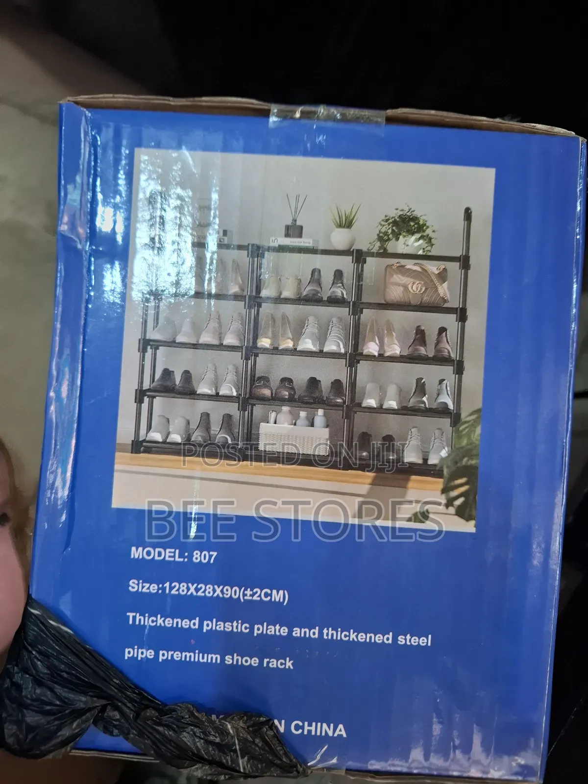 36 Pairs Three Column Shoe Racks