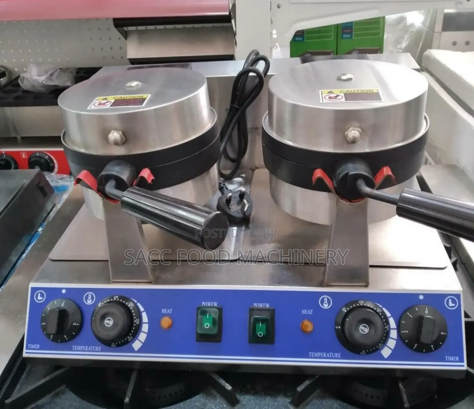 Rotary Waffle Baker (Double)
