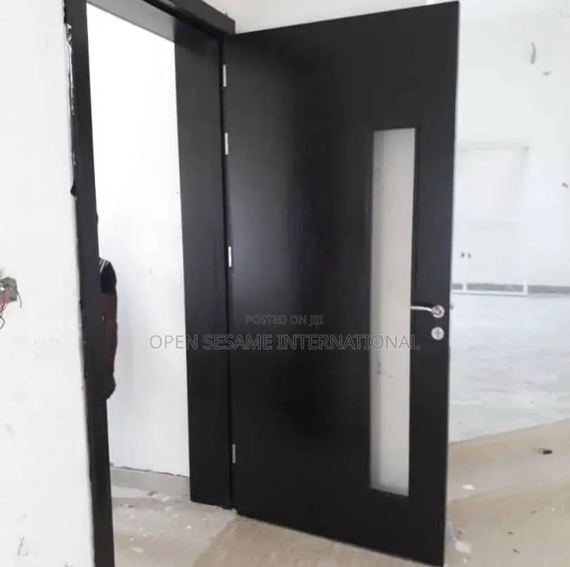 Black HDF Door