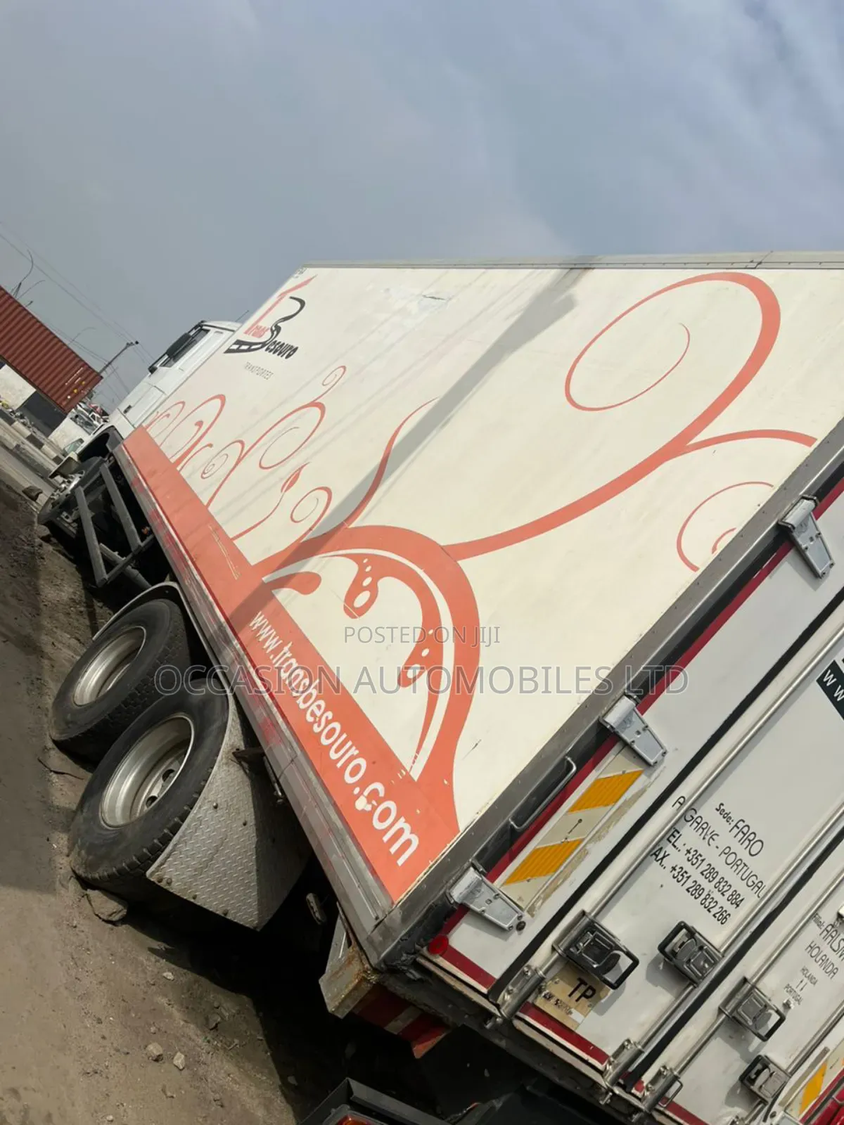 Daf Xf Container Body Truck 2010 White