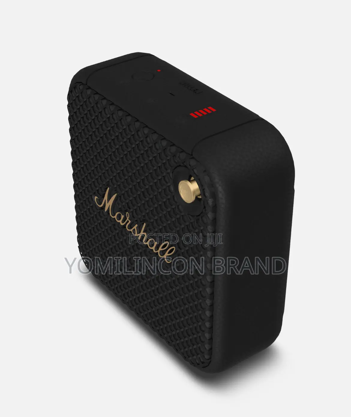 Marshall Willen Portable Bluetooth Speaker - Black Brass