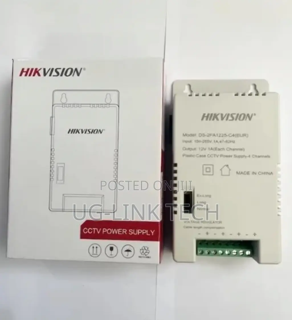 Hikvision 8 Ways Power Supply