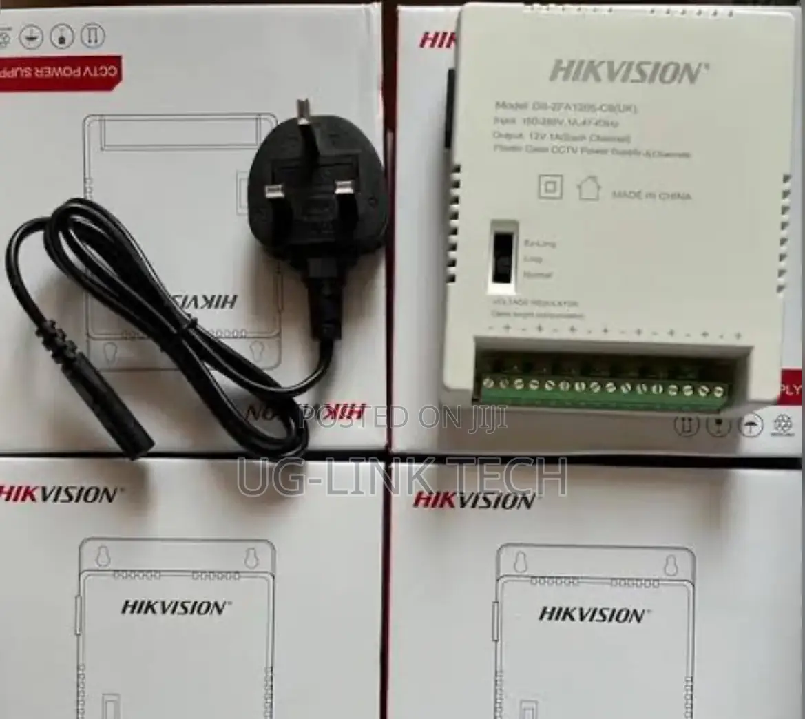 Hikvision 8 Ways Power Supply