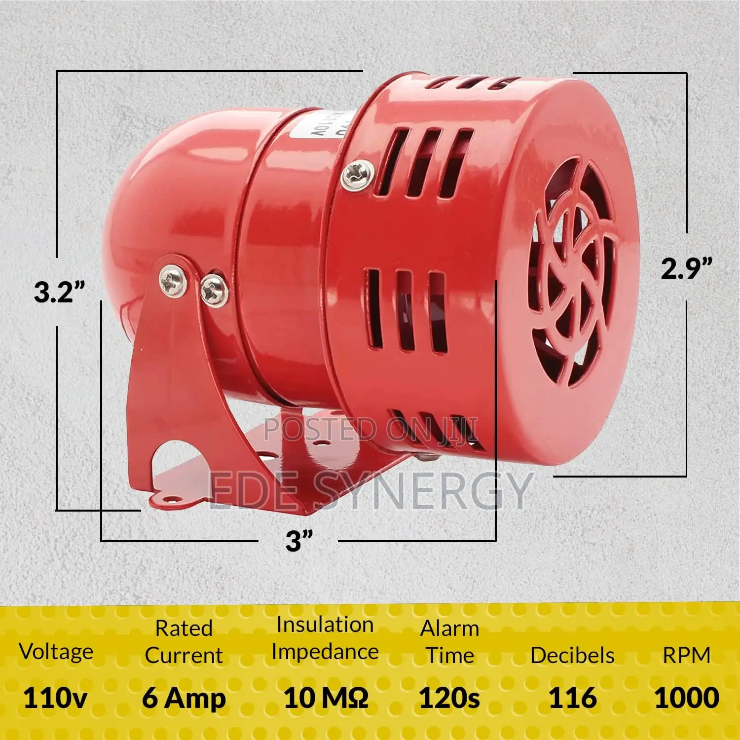 Nepa Light Warning Signal Siren Horn.