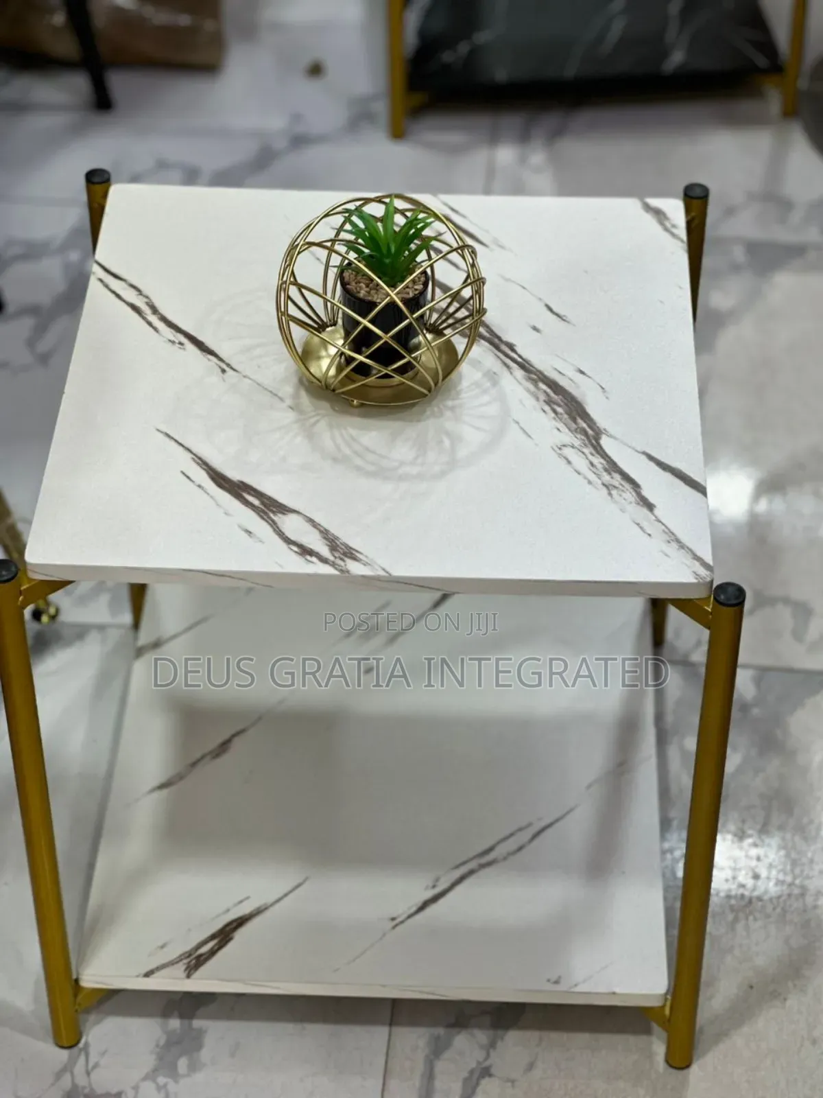 Wooden Side Table for Living Room