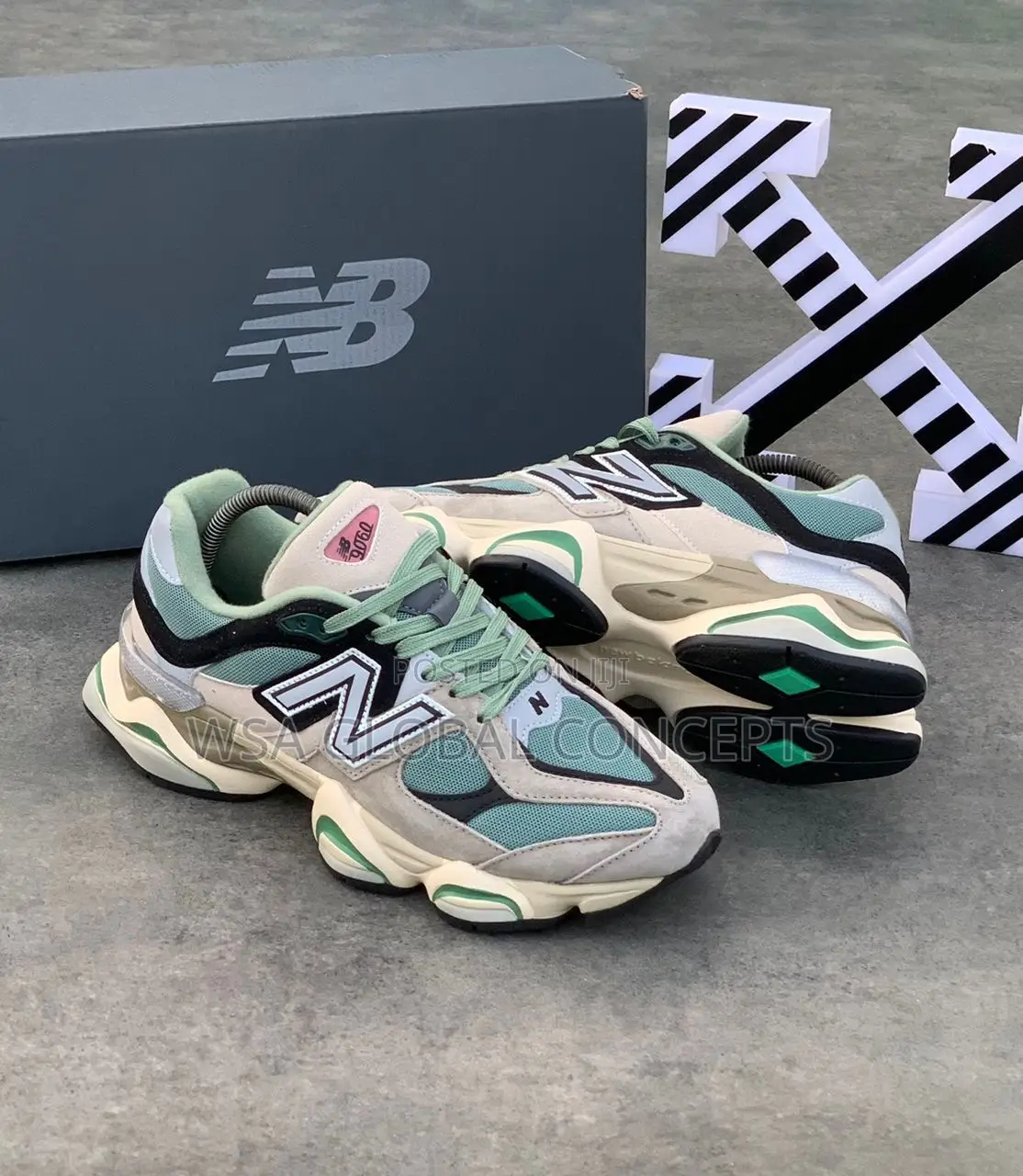 New Balance 9060 Path Green Sneakers Colorways