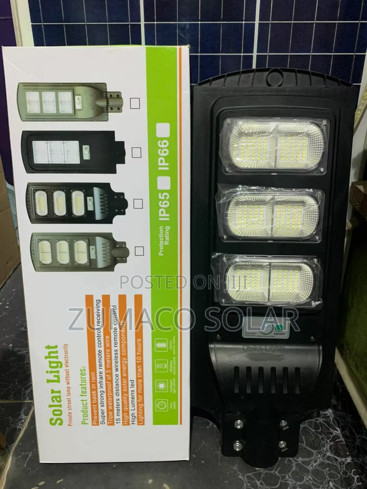 Original 400watts Solar Street Light