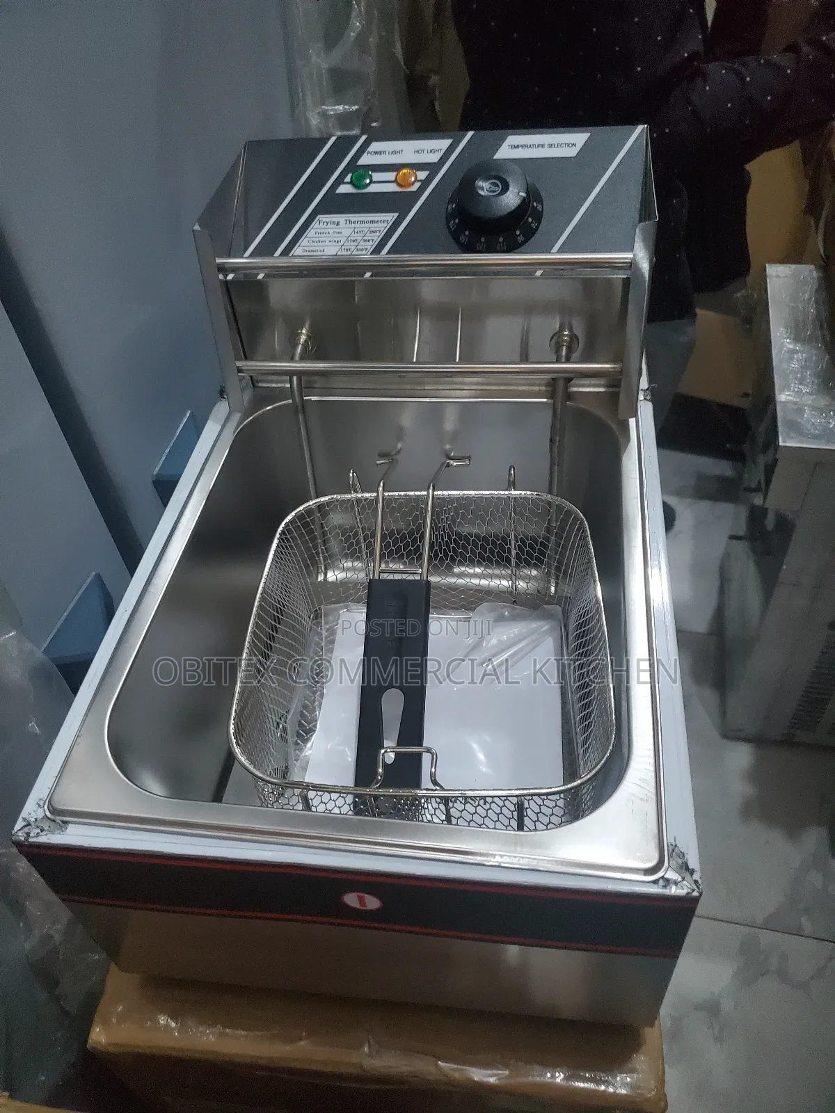 Electric Single Basket Deep Fryer Is Available for Sales