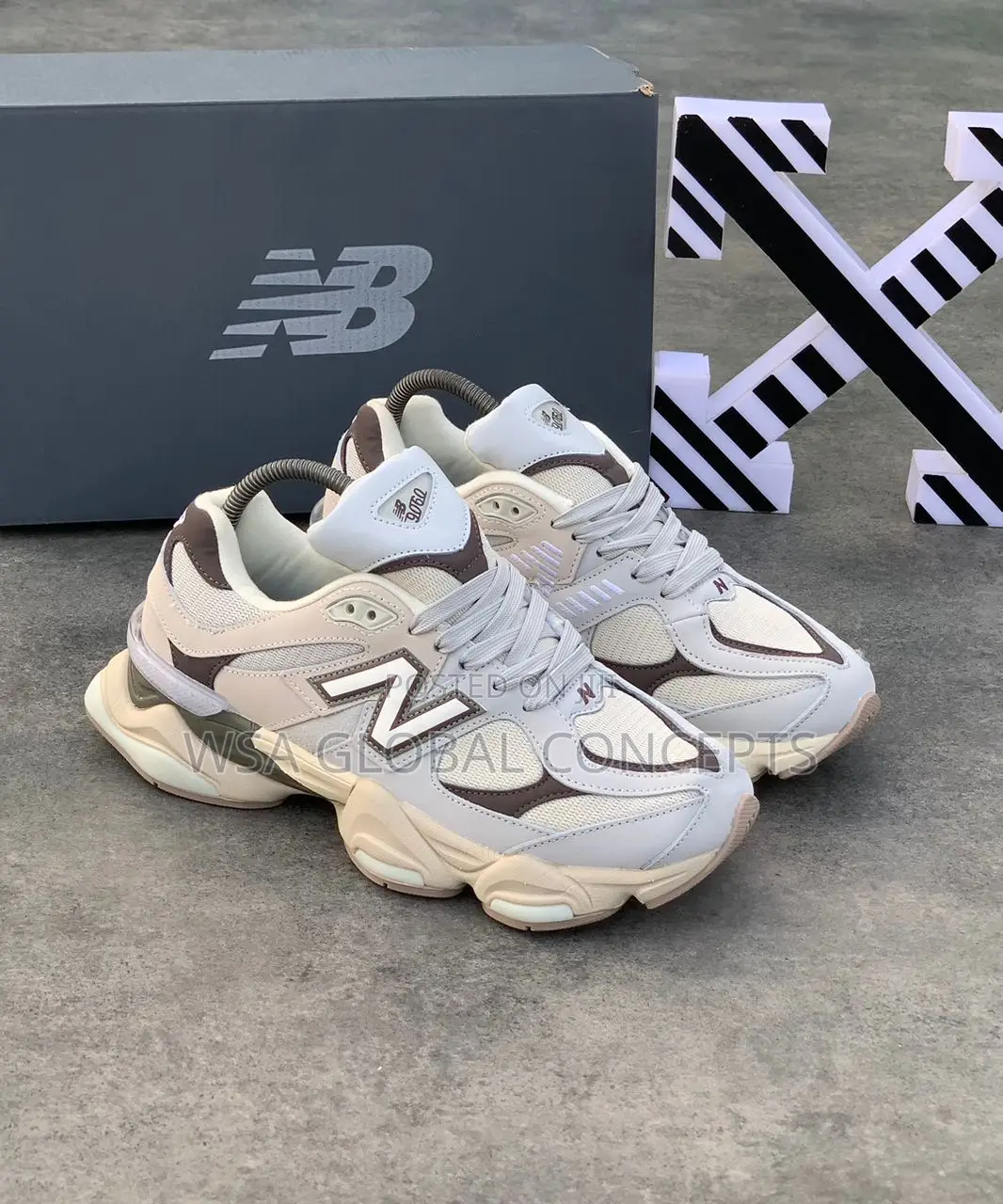 New Balance 9060 Grey Matter Sneakers