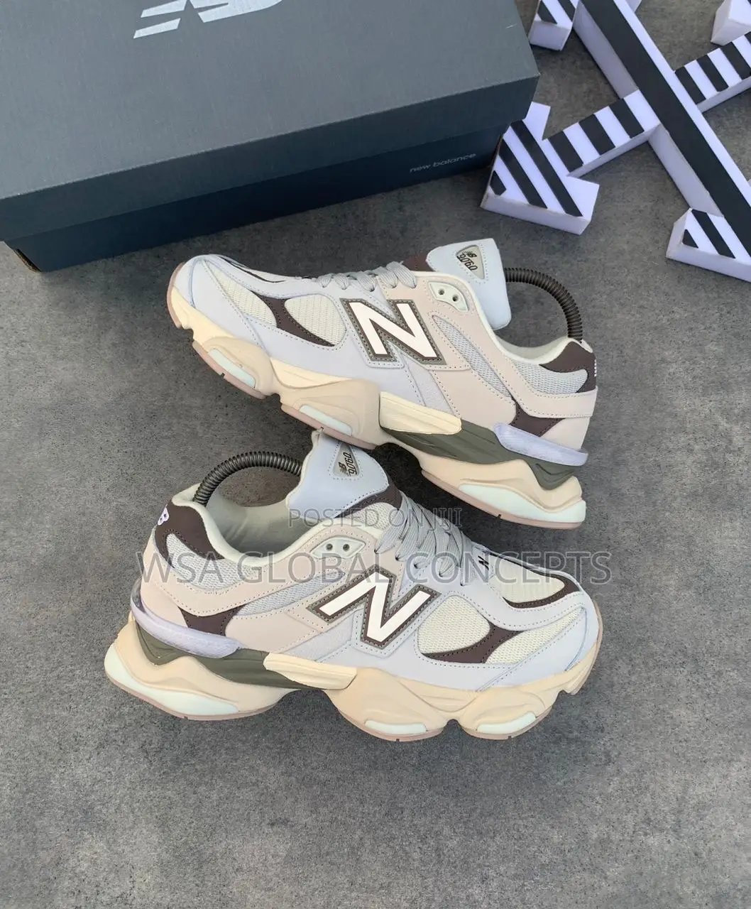 New Balance 9060 Grey Matter Sneakers
