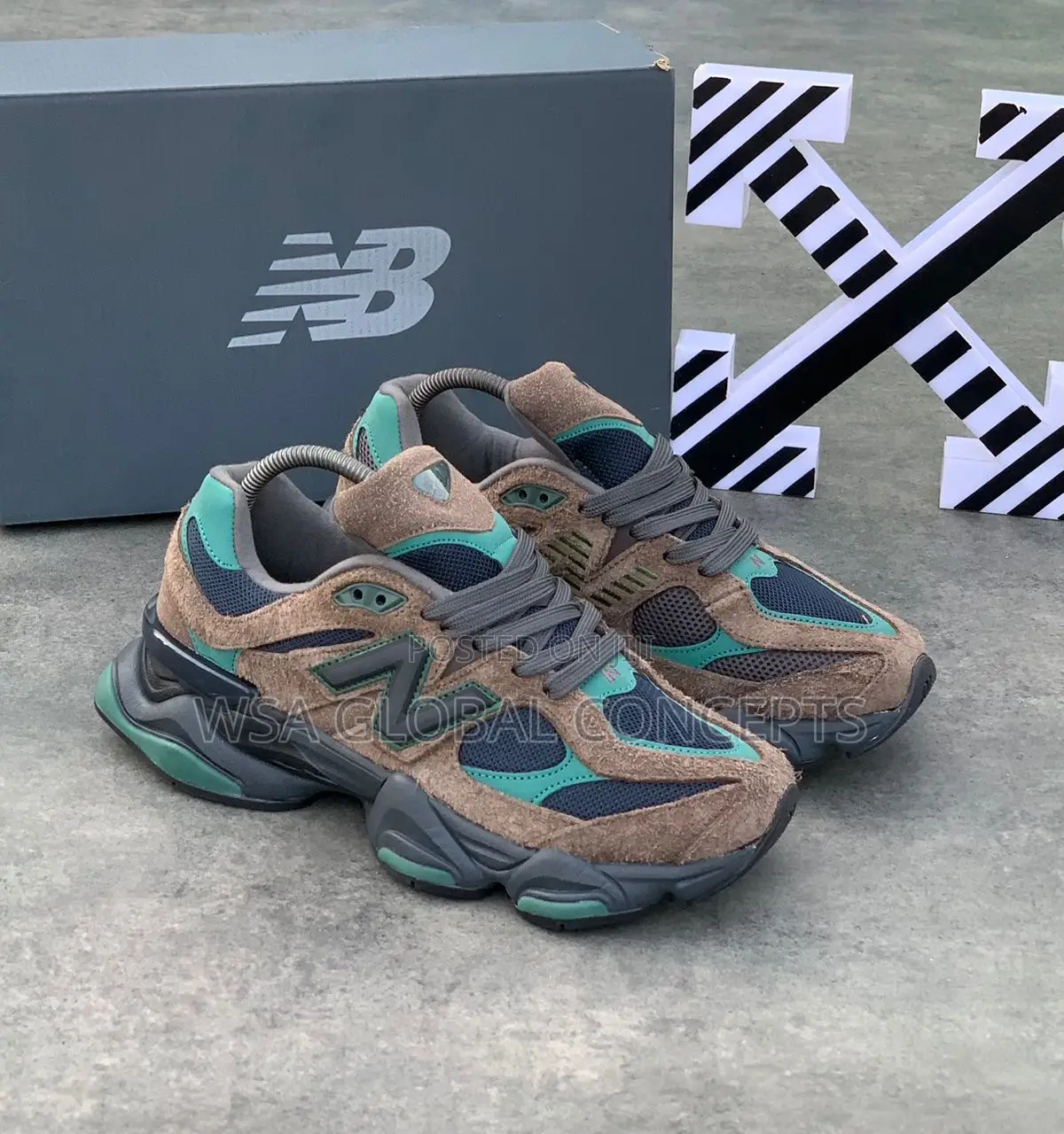 New Balance 9060 Beef and Broccoli Sneakers