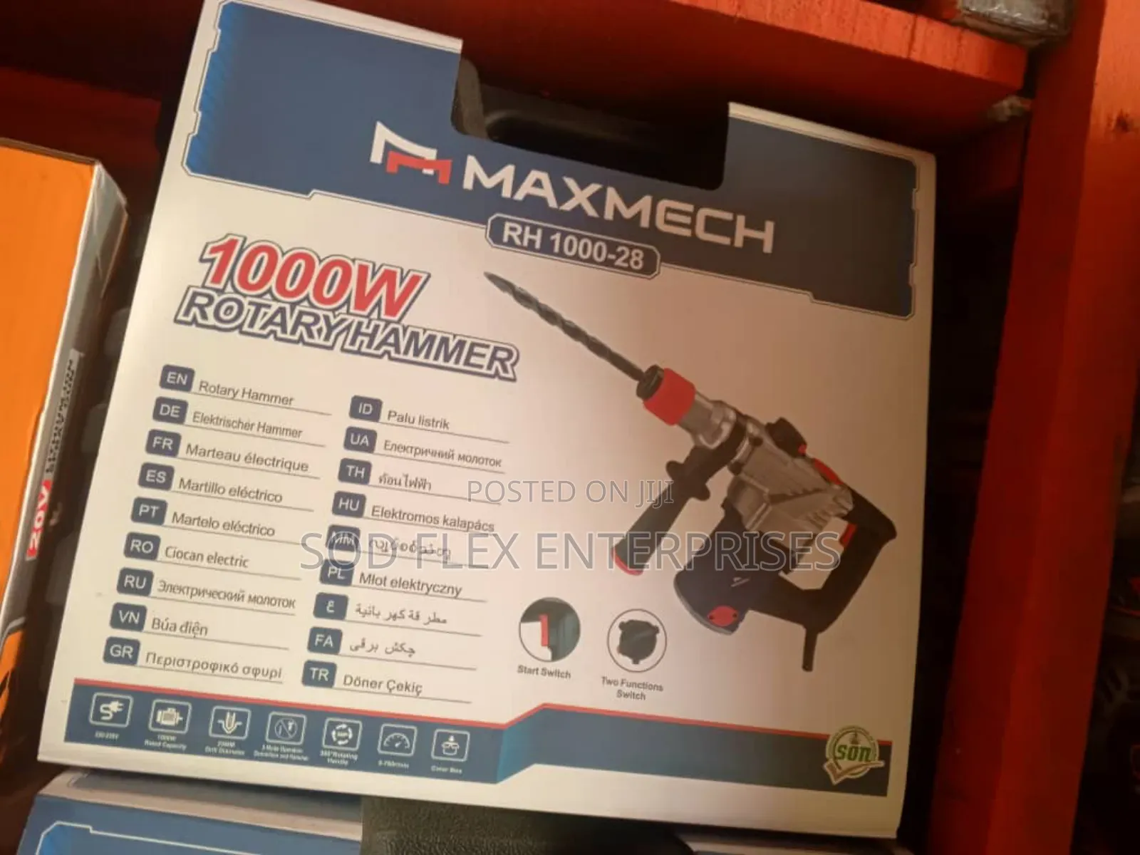 1000 Watts Heavy Duty Maxmech Rotary Hammer