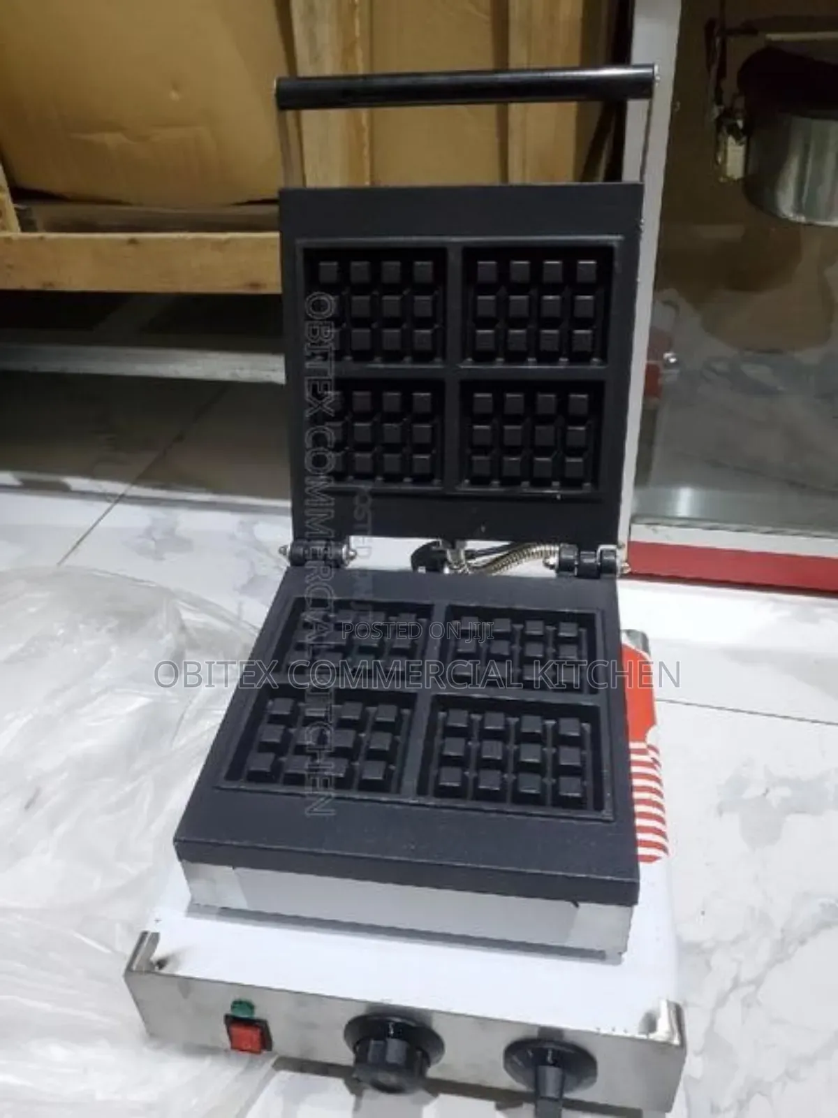 Electric Single Waffle  Baker Machine for Sale