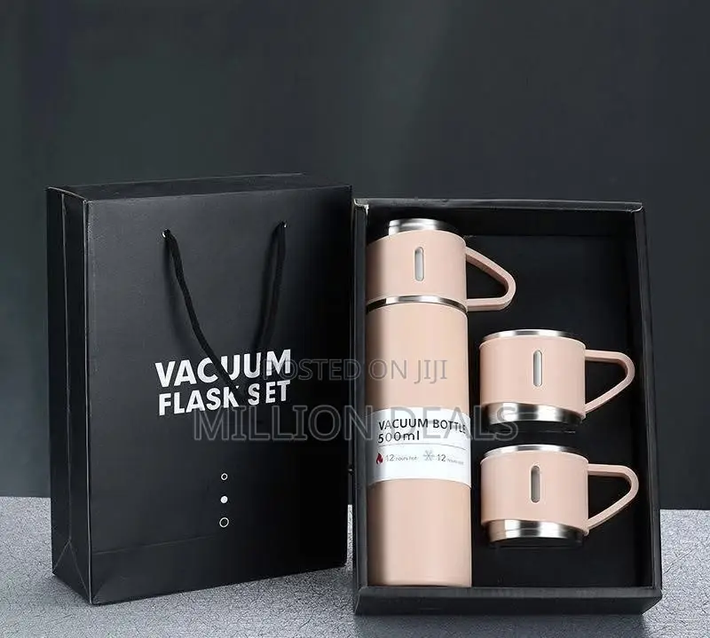 3-in-1 Cool Classic Vacuum Flask Set