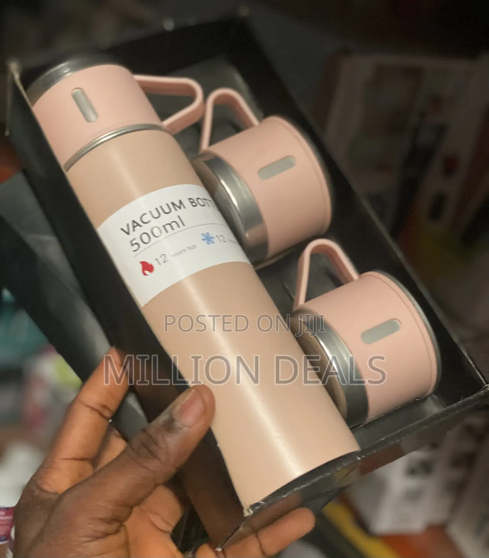3-in-1 Cool Classic Vacuum Flask Set