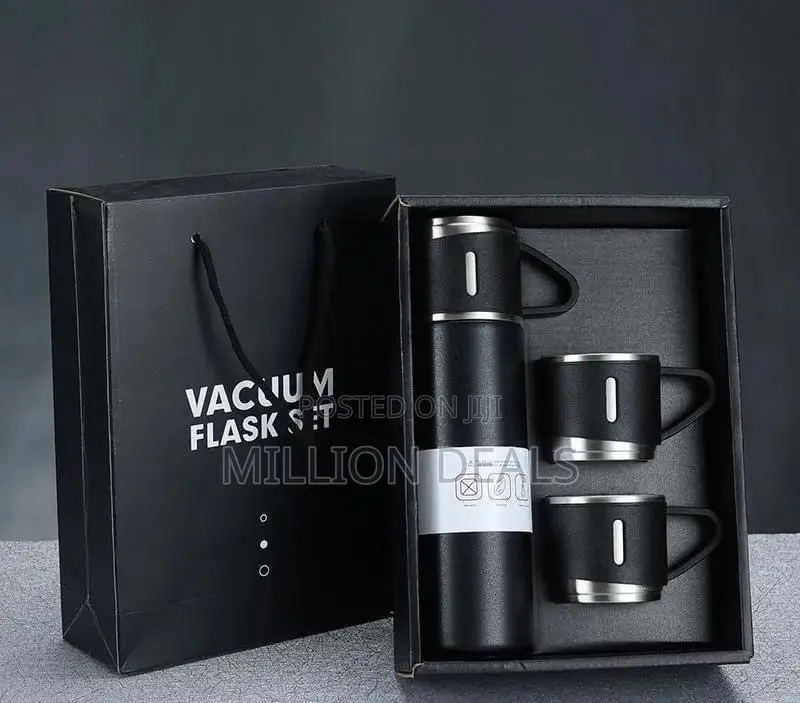 3-in-1 Cool Classic Vacuum Flask Set