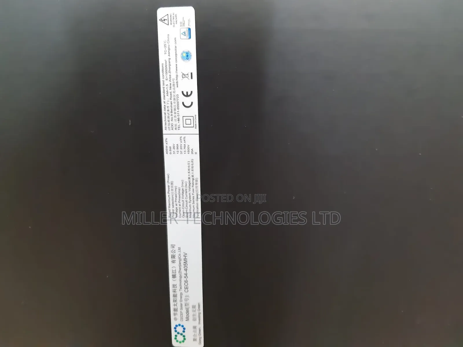 405 Brand New Solar Panel Halfcut