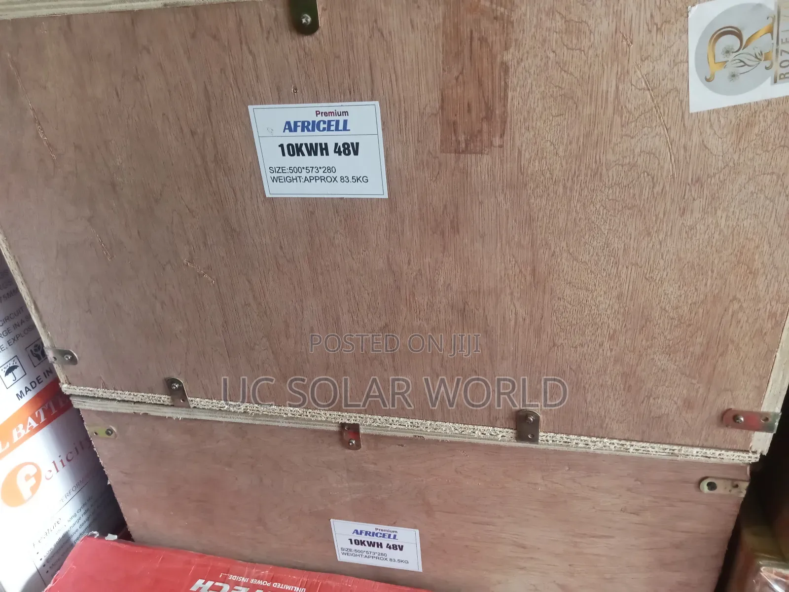 Africell 10kwh 48v Ion Lithium Battery