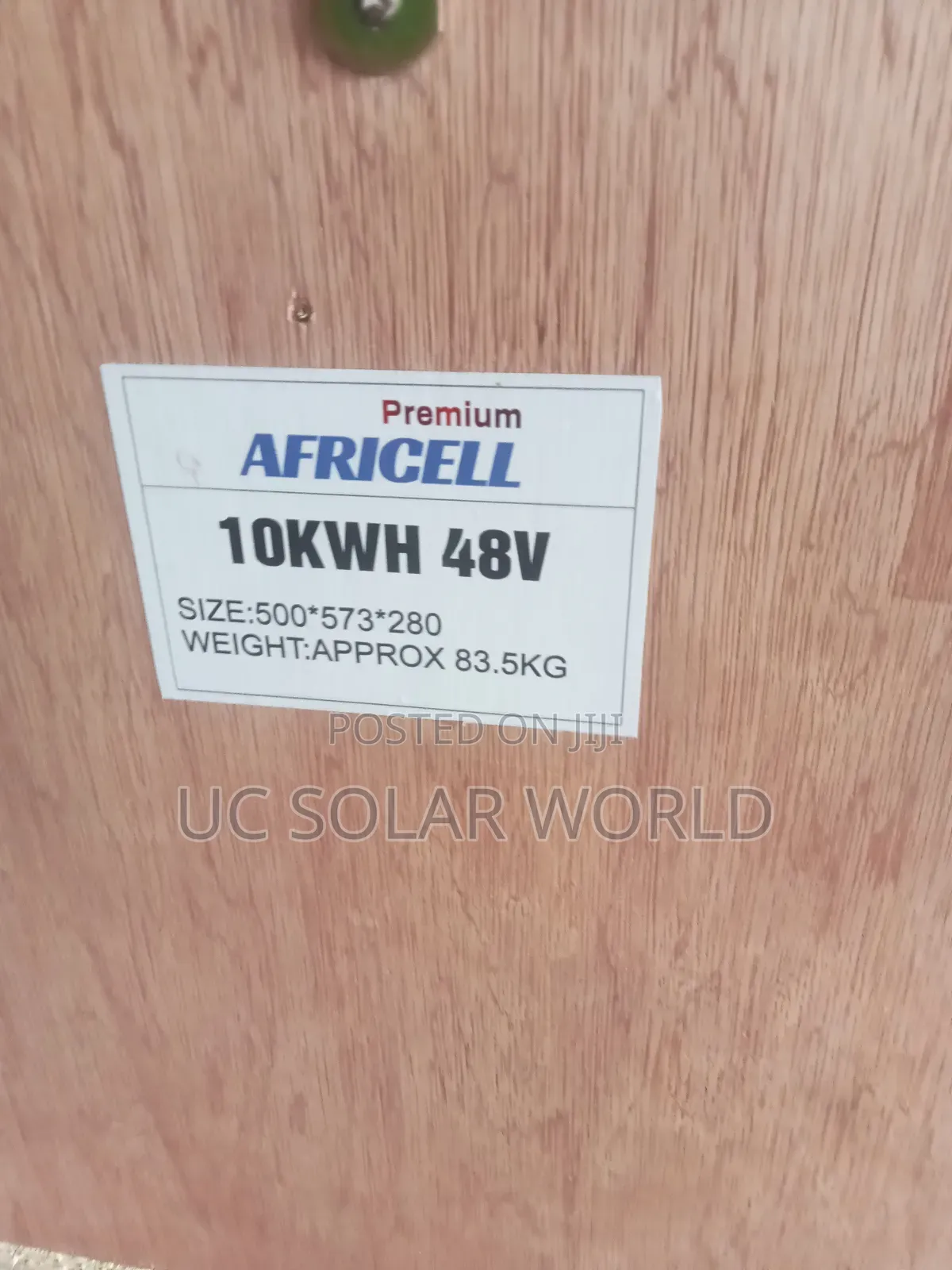 Africell 10kwh 48v Ion Lithium Battery