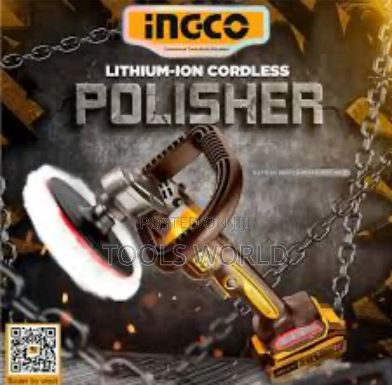 INGCO APLI20181 Cordless Polisher and Buffer Machine 180mm