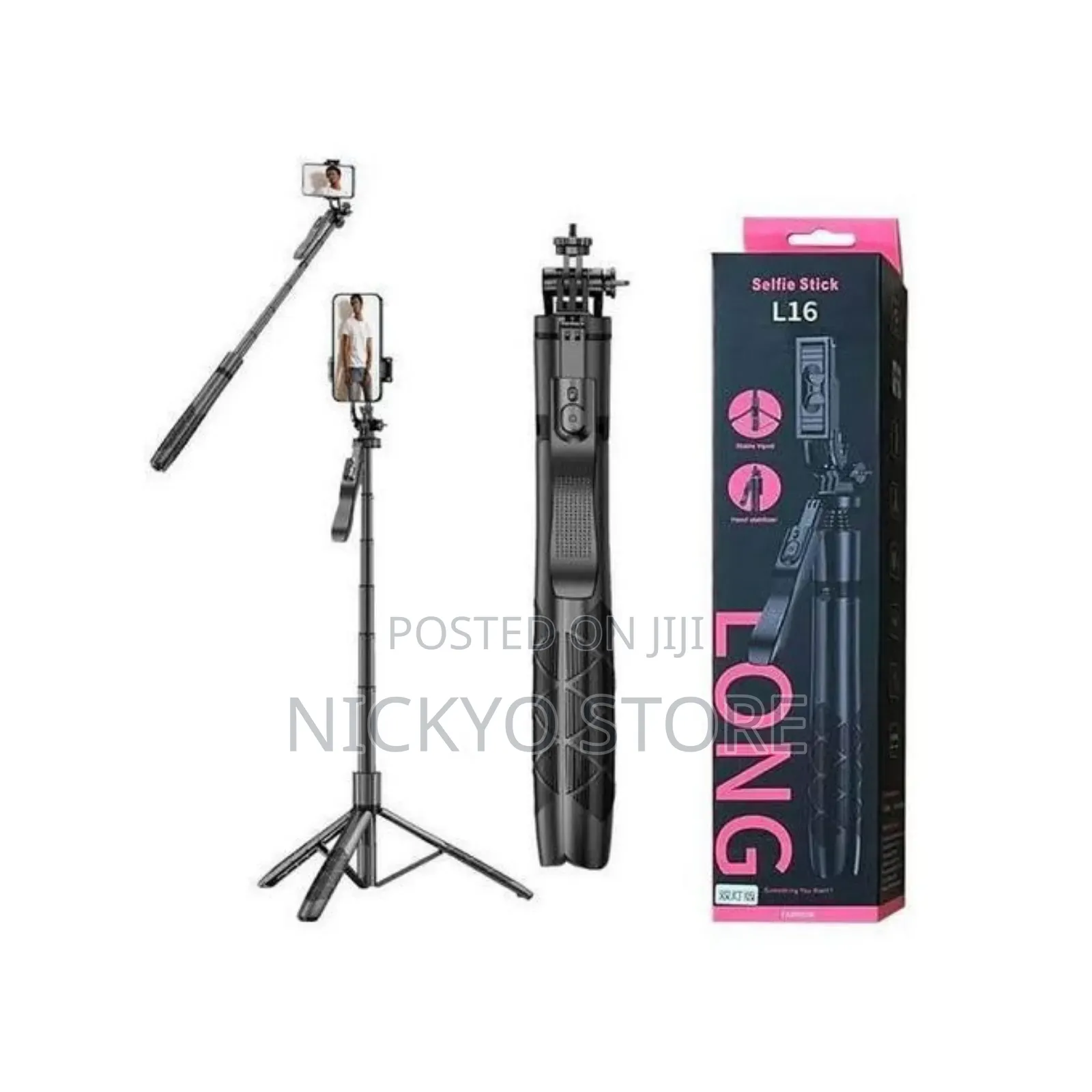 L16 1530mm Wireless Selfie Stick Tripod Stand