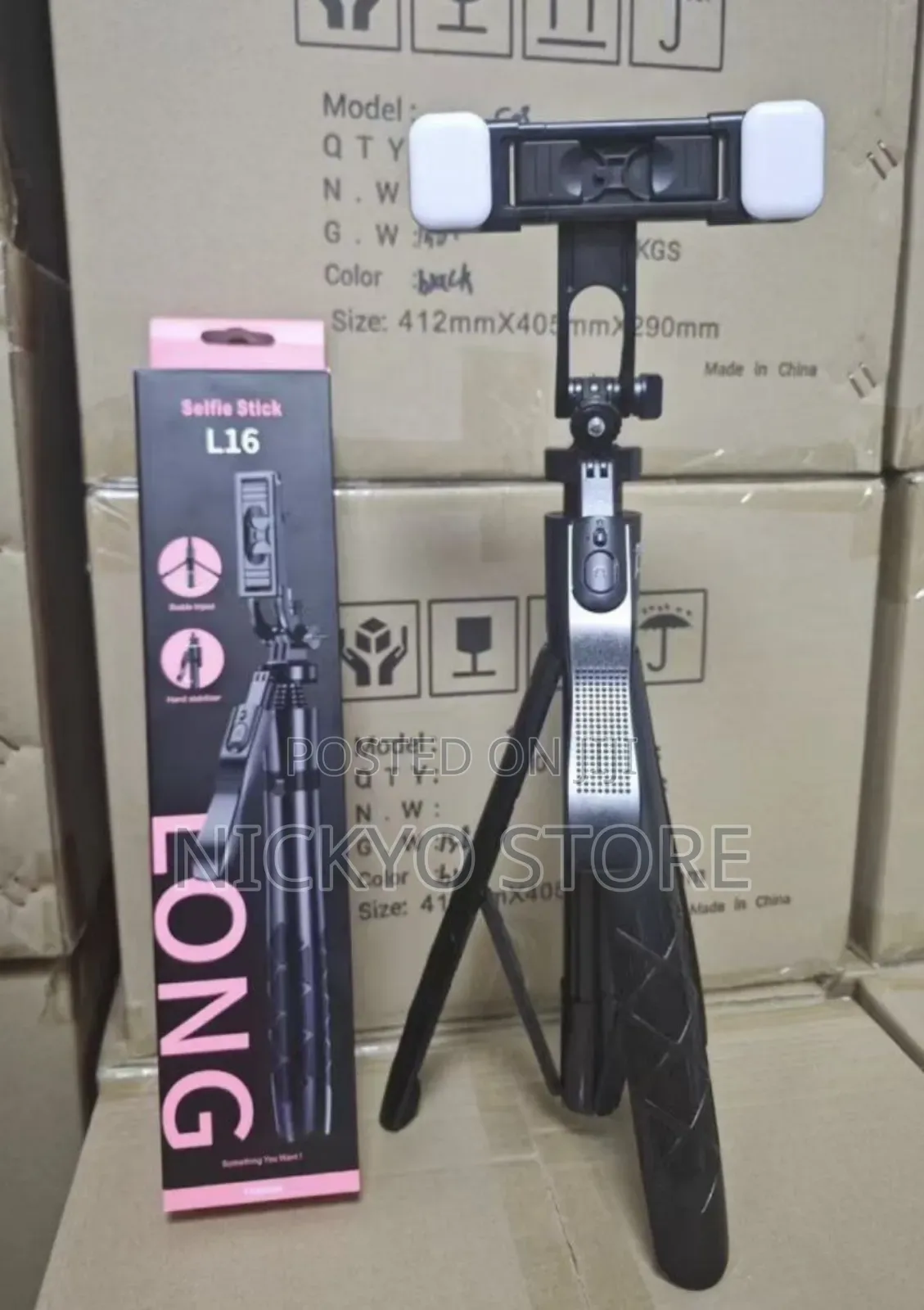 L16 1530mm Wireless Selfie Stick Tripod Stand