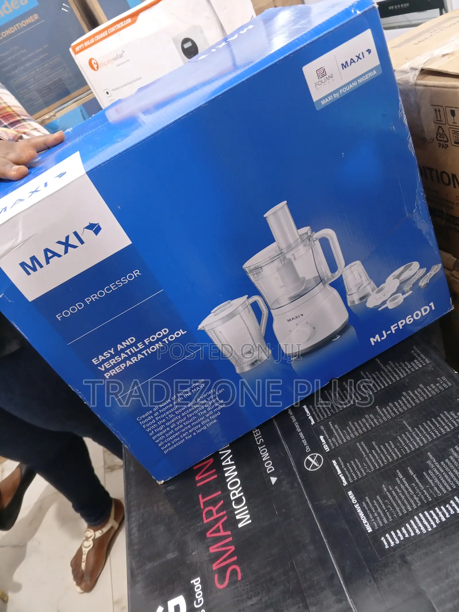 Maxi 1.5L Capacity Food Processor