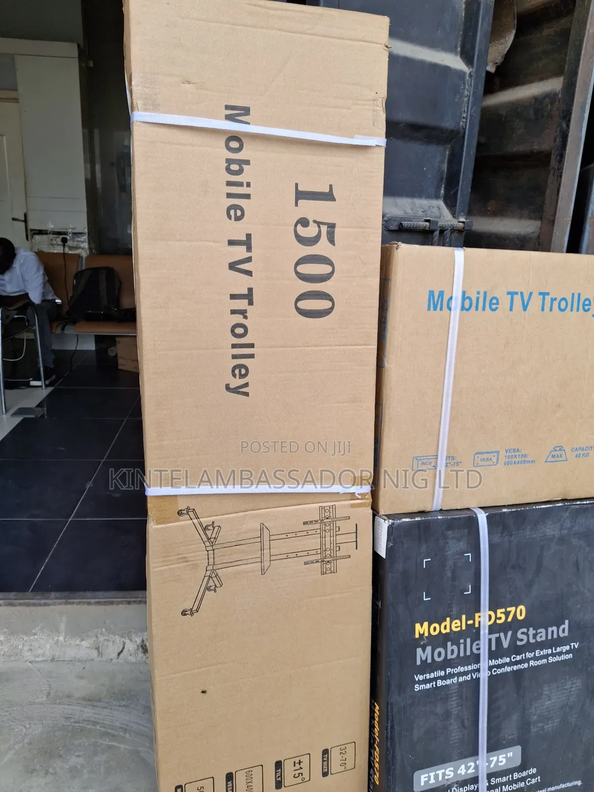 Mobile Tv Trolley -Model 1500