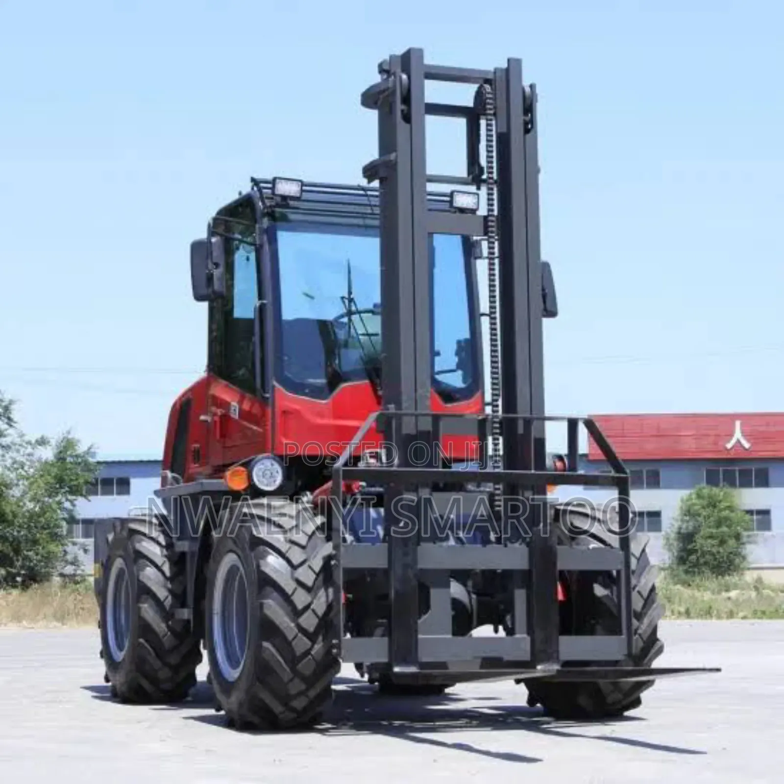 Heavy Duty 5ton Mobile Forklift Diesel Crane